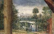 unknow artist Panorama of Part of Prince Henry-s Richmond Palace garden painting